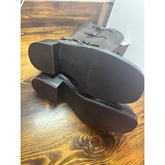 Wild Fable Tall Brown Buckle Boots Size 8.5 - Picture 7 of 7